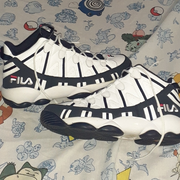 2013 Fila Jerry Stackhouse Spaghetti Tradition Basketball Shoes Sneakers Vintage - Picture 3 of 7